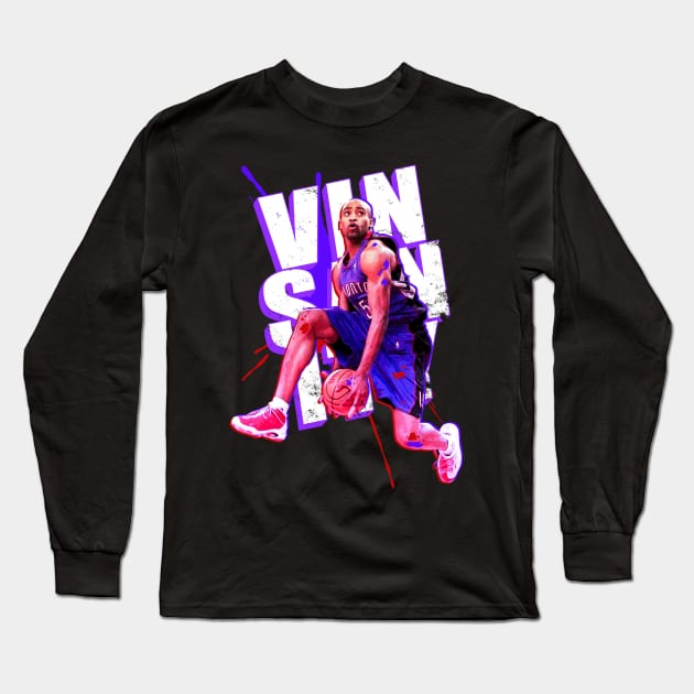 Vinsanity Raptor Paint Long Sleeve T-Shirt by RetroVania